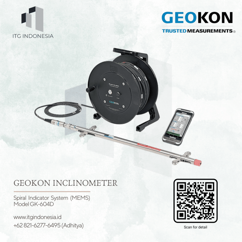 Geokon Spiral Indicator System MEMS Model GK 604D - ITG Indonesia