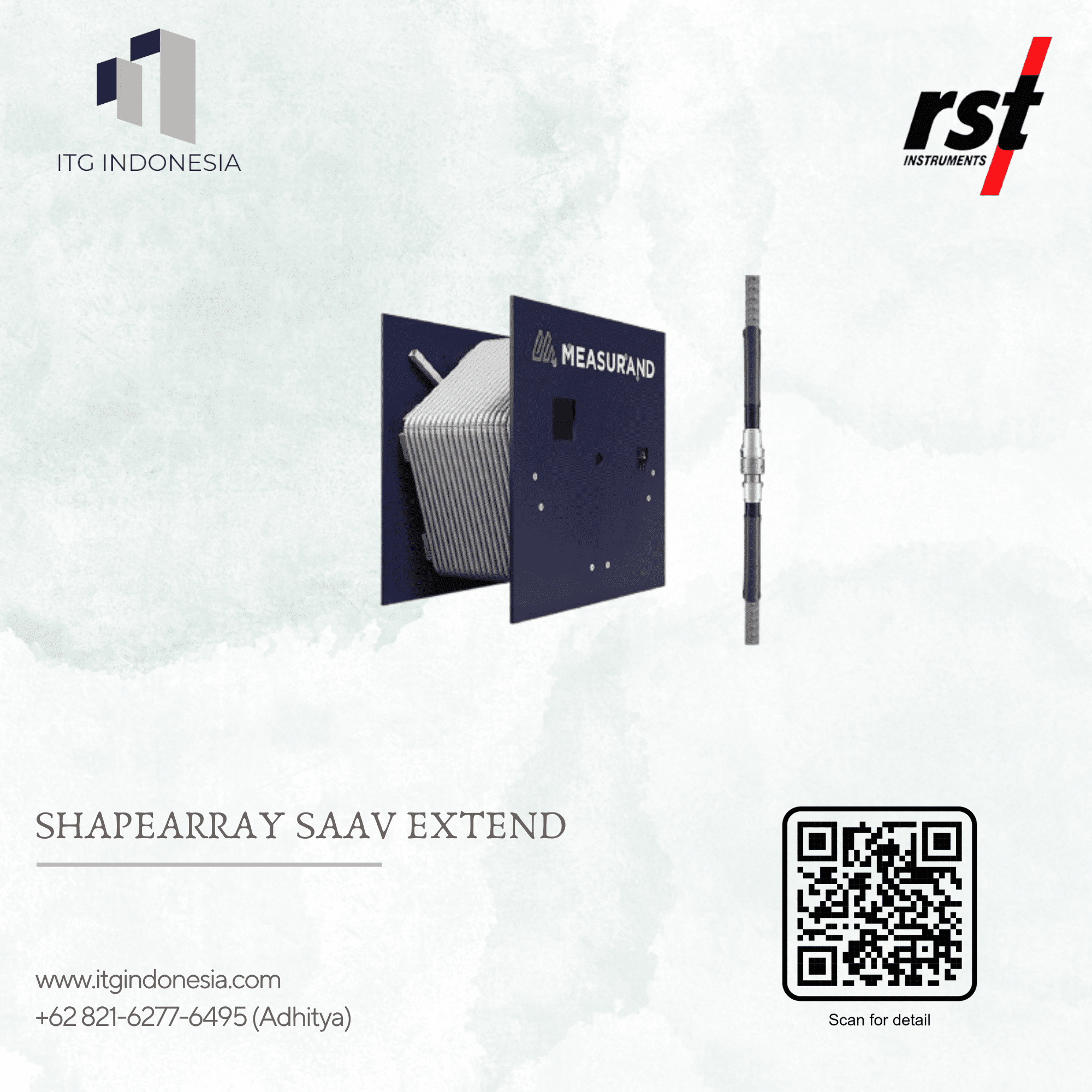 ShapeArray SAAV Extend Model 001 untuk monitoring deformasi