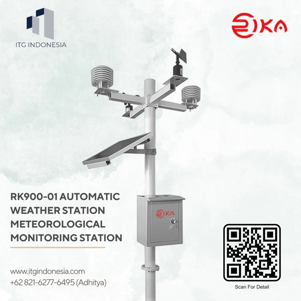 RK900-01 Automatic Weather Station Meteorological Monitoring Station - ITG Indonesia