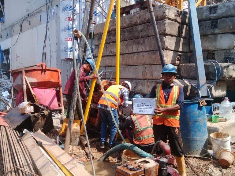 Installasi dan Monitoring Inclinometer Gedung PMI Jakarta