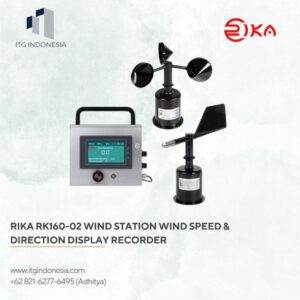 RIKA RK160-02 Wind Station Wind Speed & Direction Display Recorder