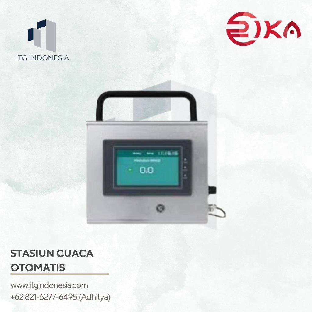 Data Logger Weather Station Untuk Monitoring Cuaca Rika RK600-08