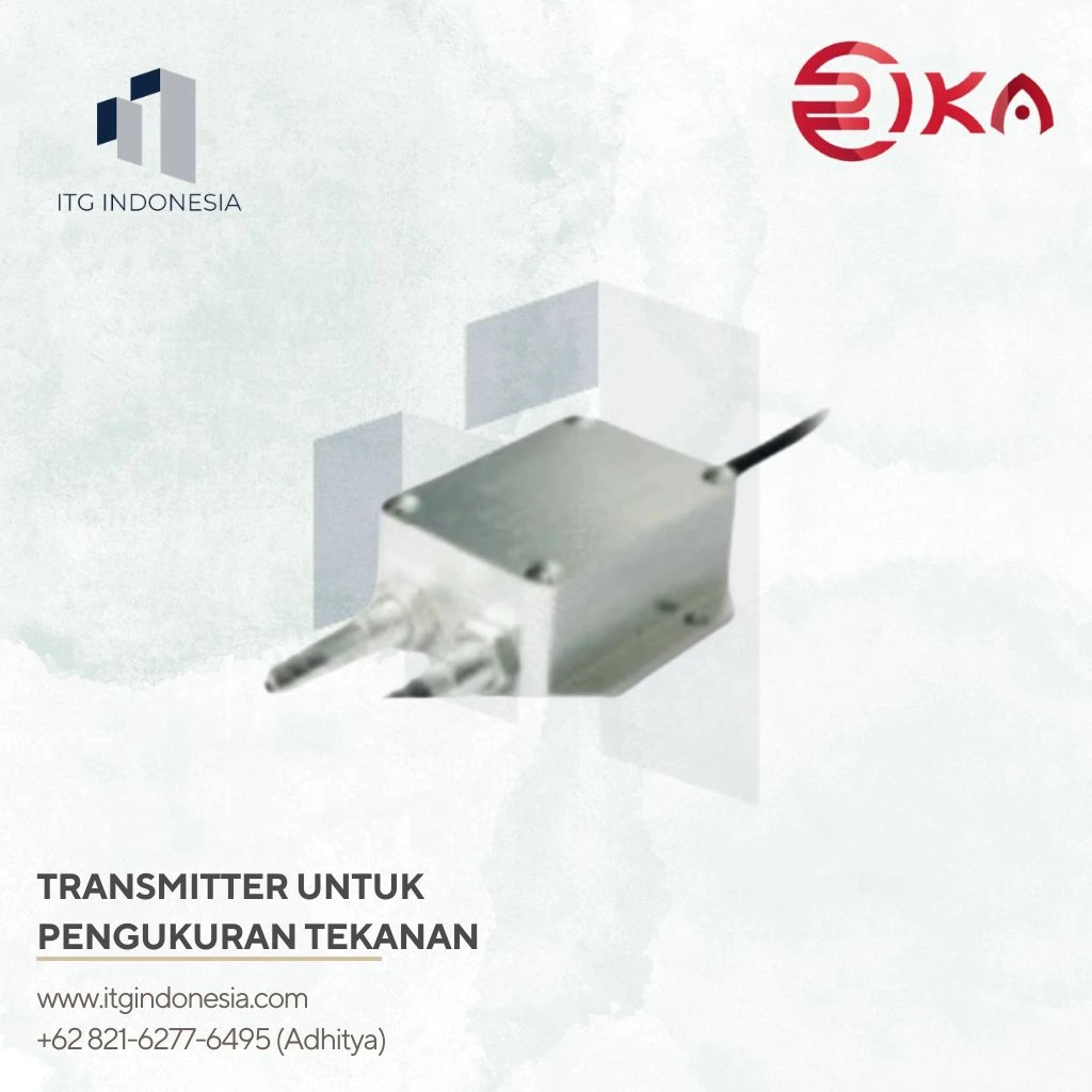 Differential Pressure Transmitter Untuk Pengukuran Tekanan Rika RK300-12