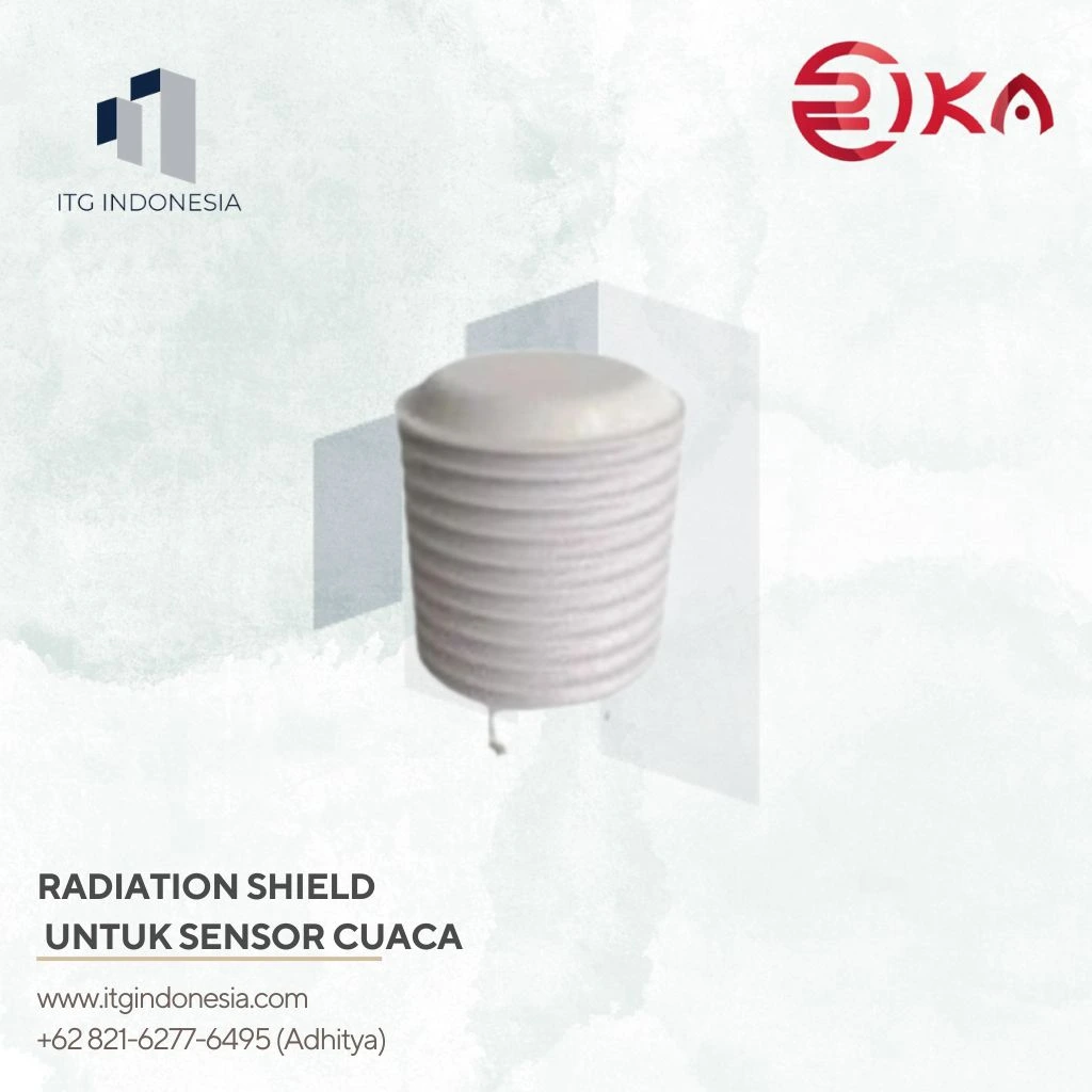 Fan Aspirated Solar Radiation Shield Untuk Sensor Cuaca Rika RK95-08