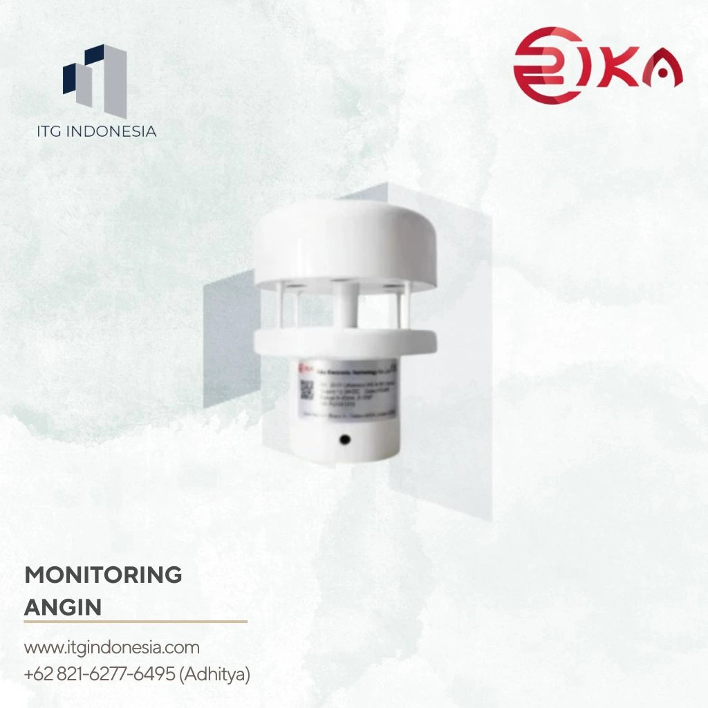 Mini Ultrasonic Anemometer Untuk Monitoring Angin Rika RK120-07