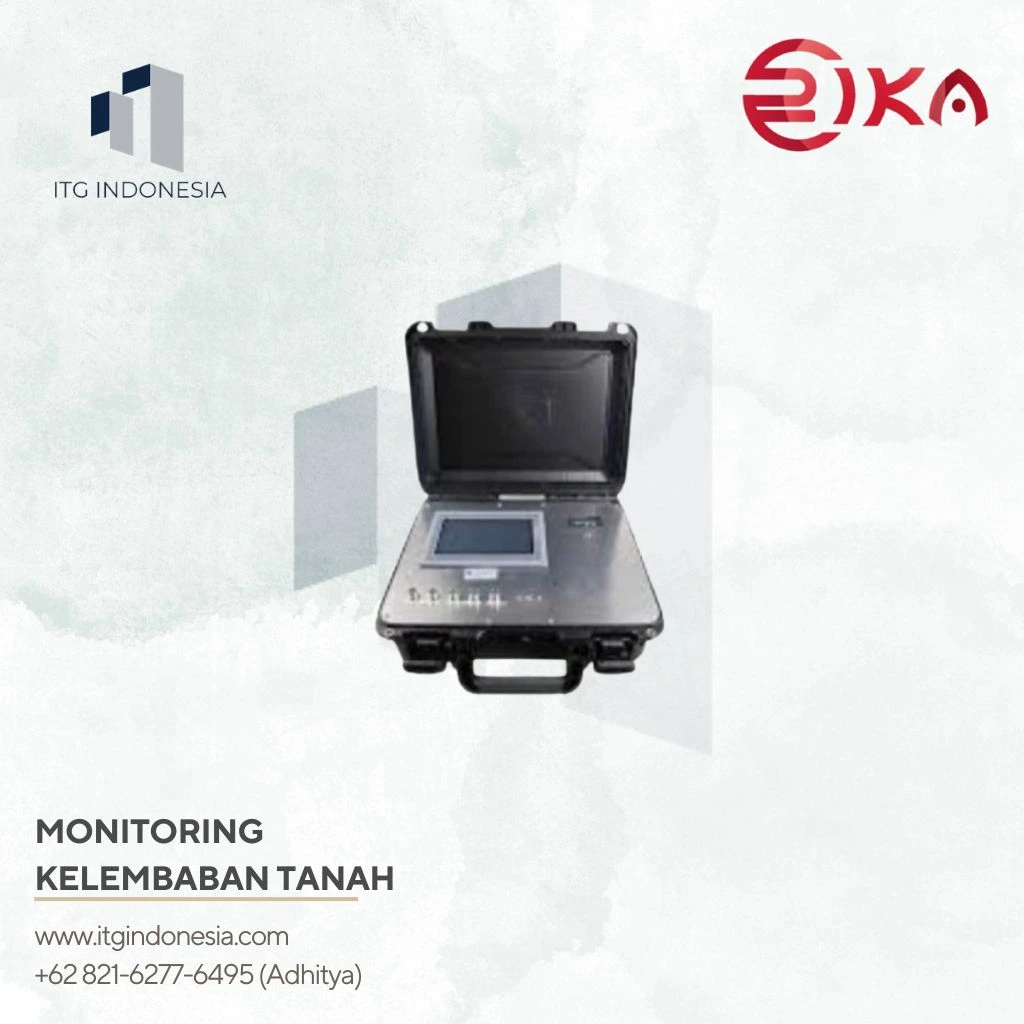 Portable Data Logger Untuk Monitoring Kelembaban Tanah Rika RK600-09