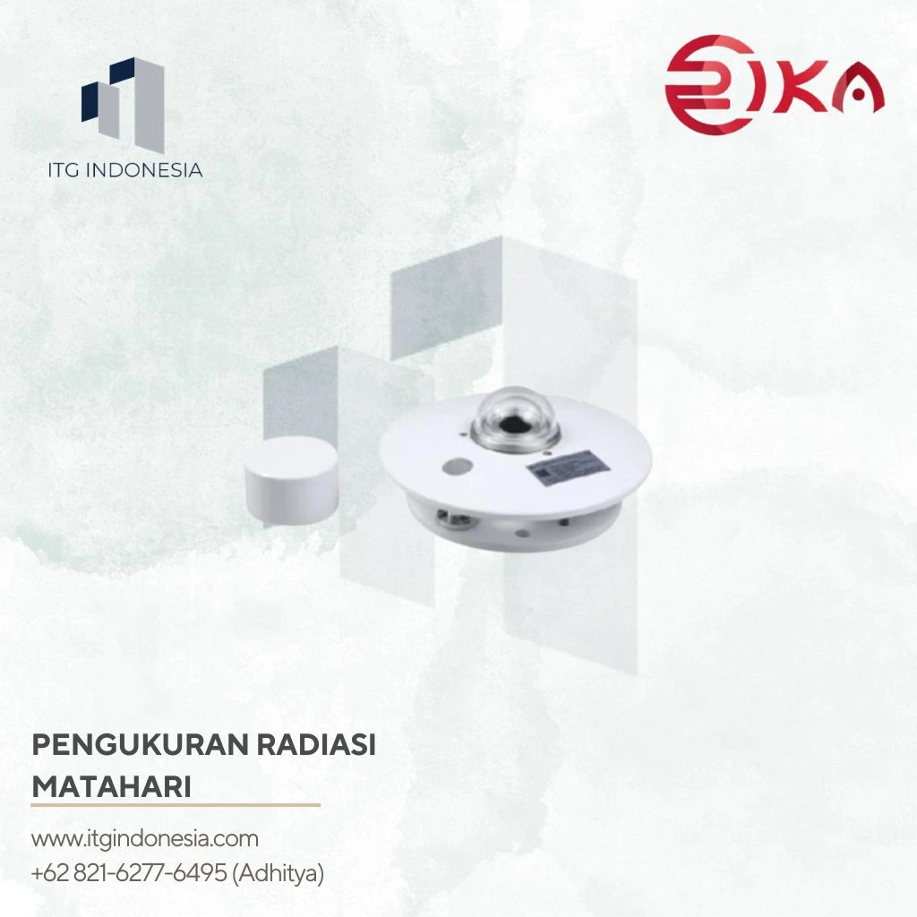 Pyranometer SDI-12 Untuk Pengukuran Radiasi Matahari Rika RK200-03