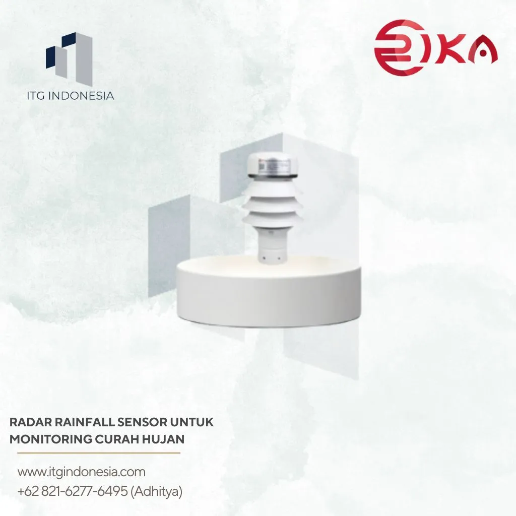 Radar Rainfall Sensor Untuk Monitoring Curah Hujan Rika RK400-13