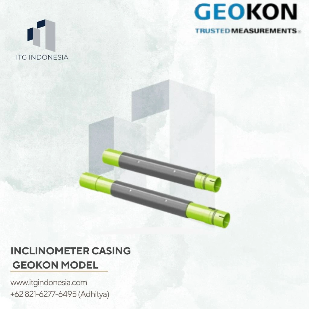 Inclinometer Casing Geokon Model 6650 ABS resin quick connect coupling grooves