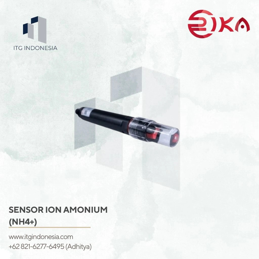 Sensor Ion Amonium NH4+ Untuk Monitoring Kualitas Air Rika RK500-15