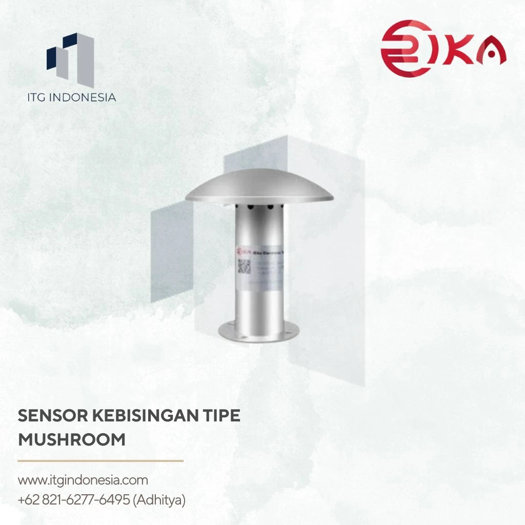 Sensor Kebisingan Tipe Mushroom Untuk Monitoring Suara Rika RK300-06B
