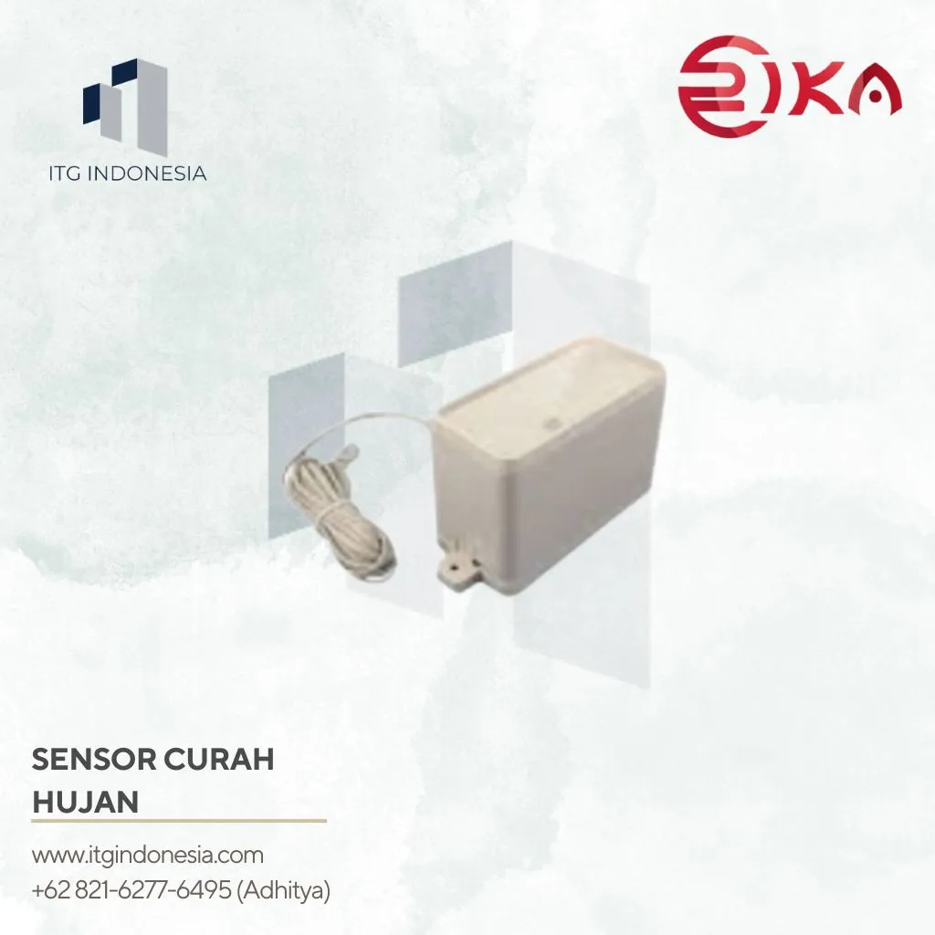 Sensor Curah Hujan Untuk Monitoring Cuaca Rika RK400-11