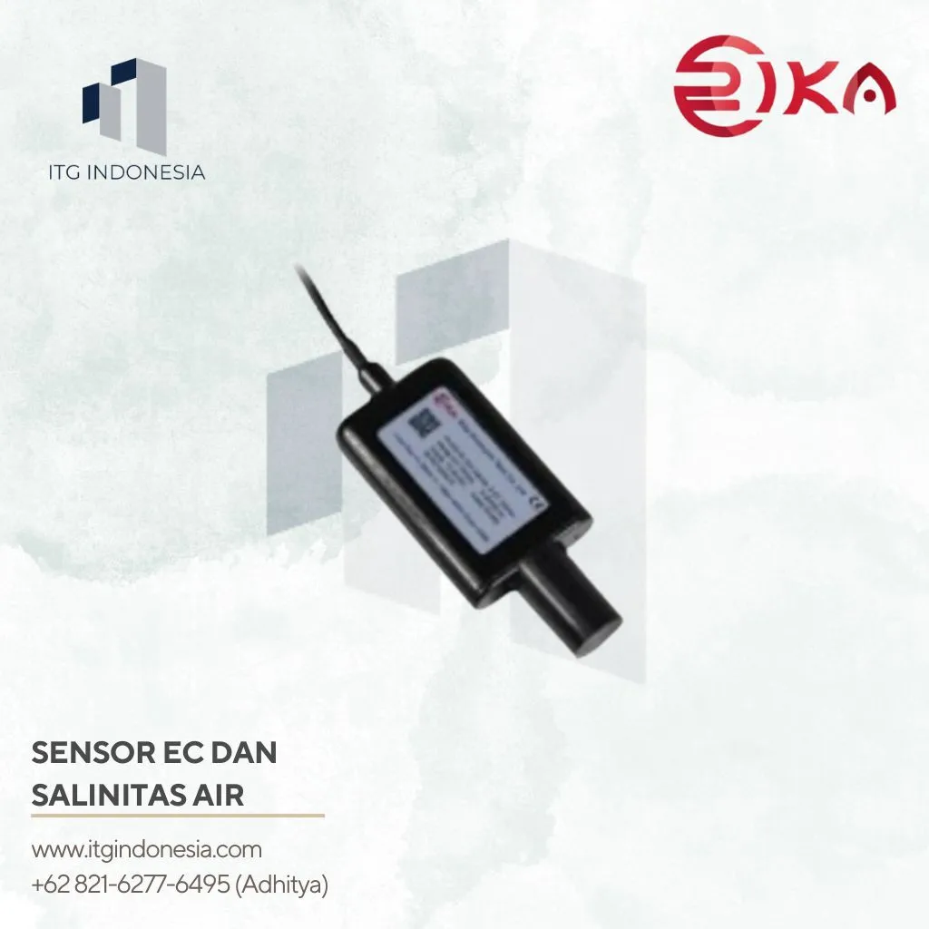 Sensor EC Dan Salinitas Air Untuk Monitoring Kualitas Air Rika RK500-03