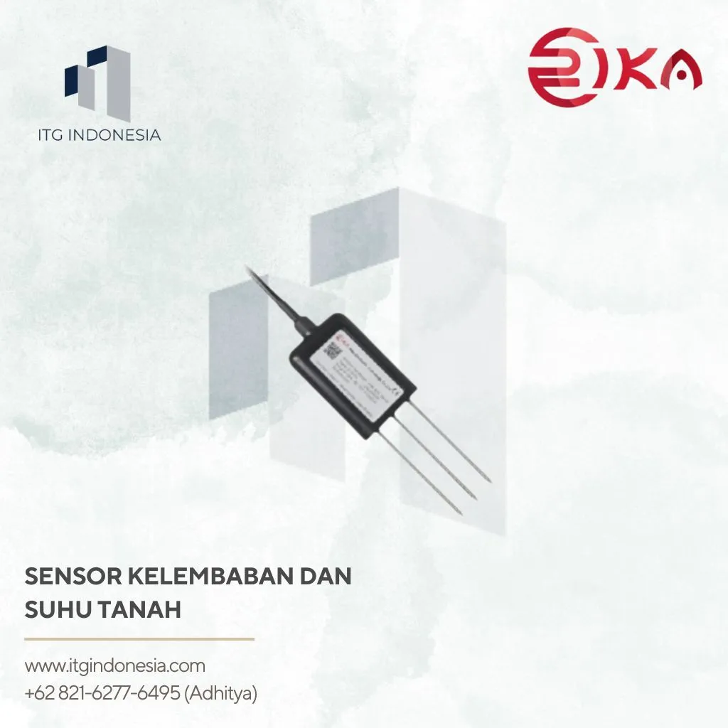 Sensor Kelembaban Dan Suhu Tanah Rika RK520-01