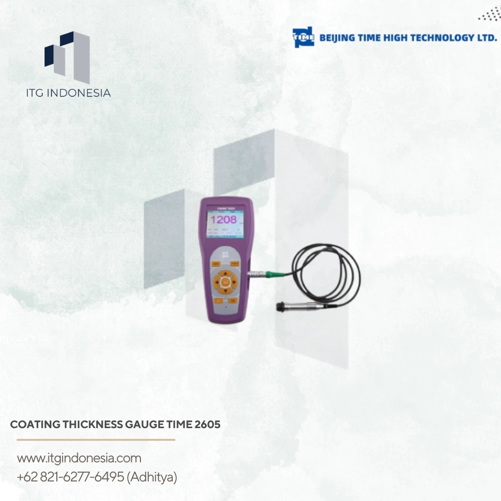 Coating Thickness Gauge TIME 2605 untuk mengukur ketebalan coating