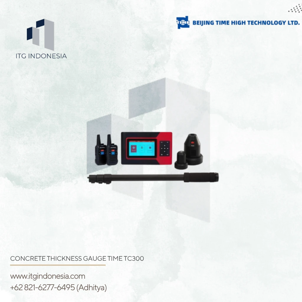 Concrete Thickness Gauge TIME TC300 untuk mengukur ketebalan beton