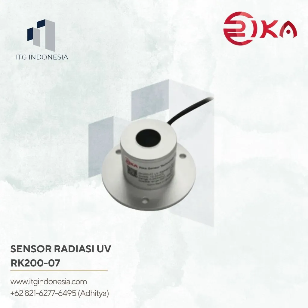 Sensor Radiasi UV untuk Monitoring Radiasi Matahari Rika RK200-07