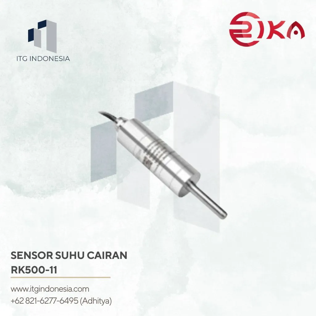 Sensor Suhu Cairan untuk Monitoring Air Rika RK500-11