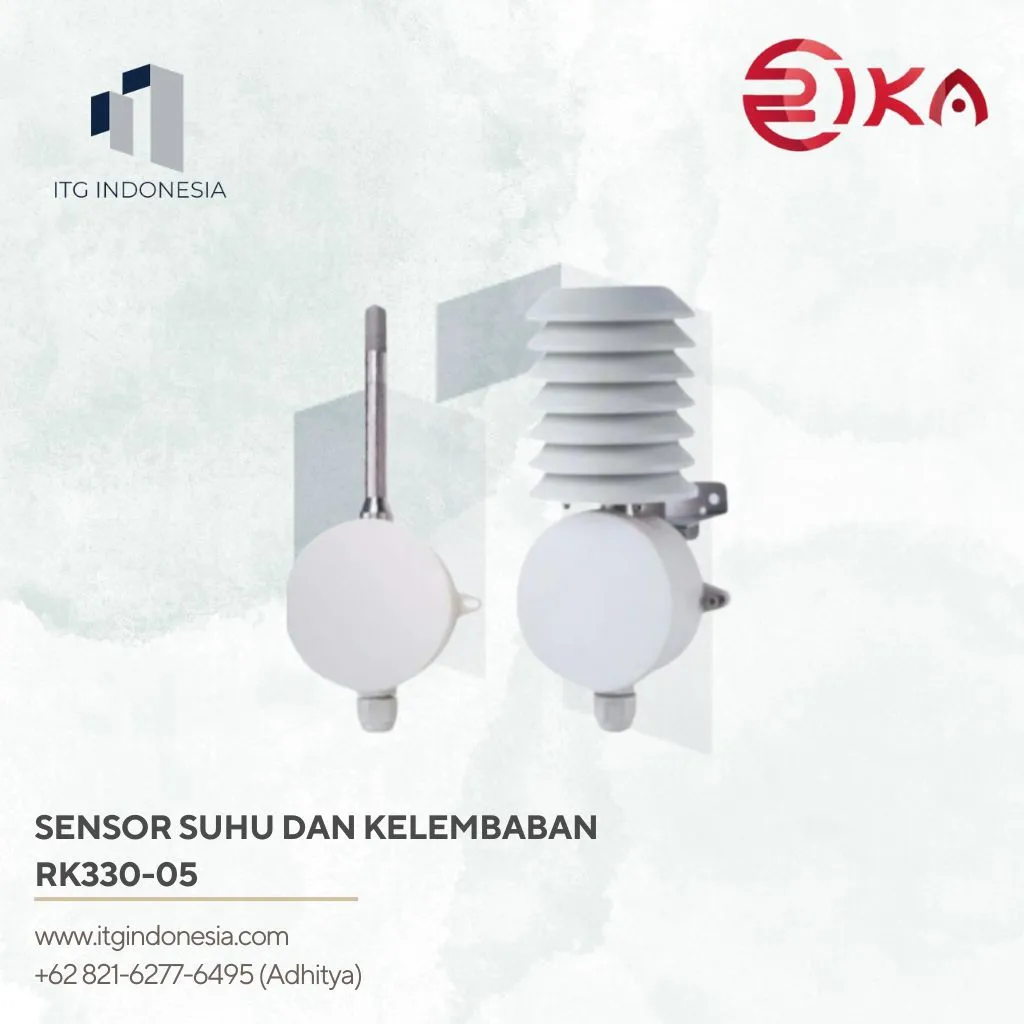 Sensor Suhu dan Kelembaban Atmosfer Rika RK330-05