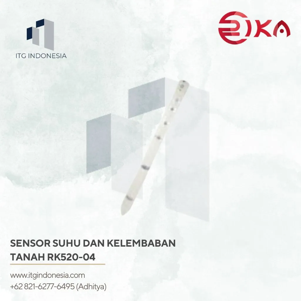 Sensor Suhu dan Kelembaban Tanah Multilayer Rika RK520-04