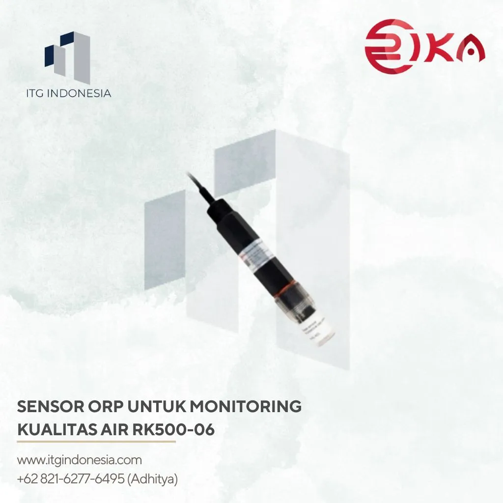 Sensor ORP untuk Monitoring Kualitas Air Rika RK500-06