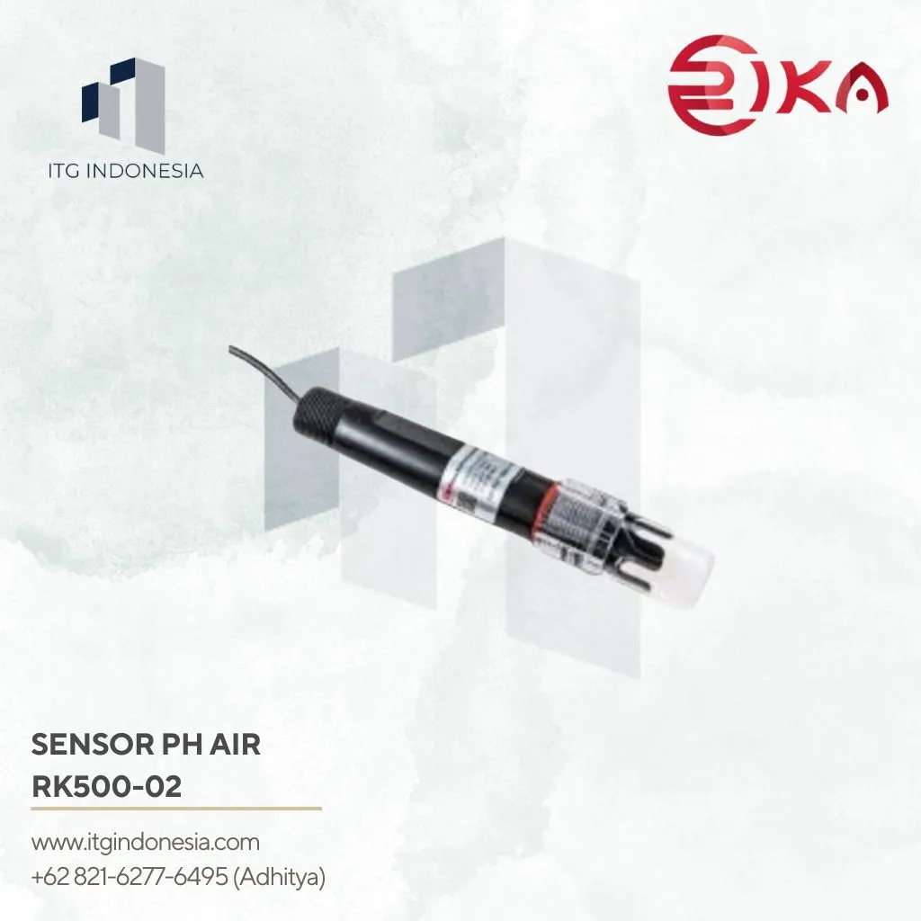 Sensor pH untuk Monitoring Kualitas Air Rika RK500-02