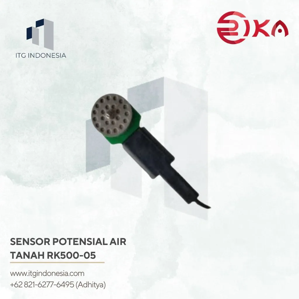 Sensor Potensial Air Tanah untuk Monitoring Kelembaban Tanah Rika RK500-05