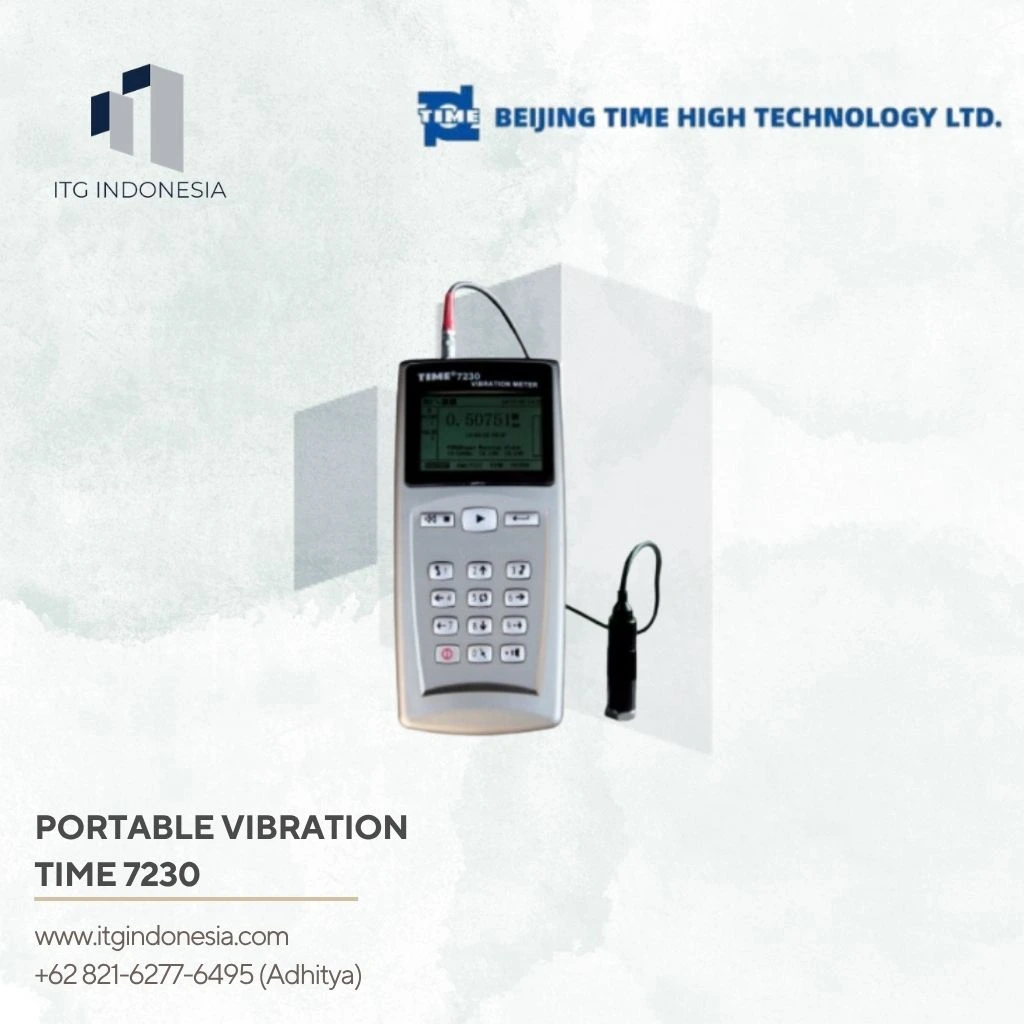 Portable Vibration Meter TIME 7230