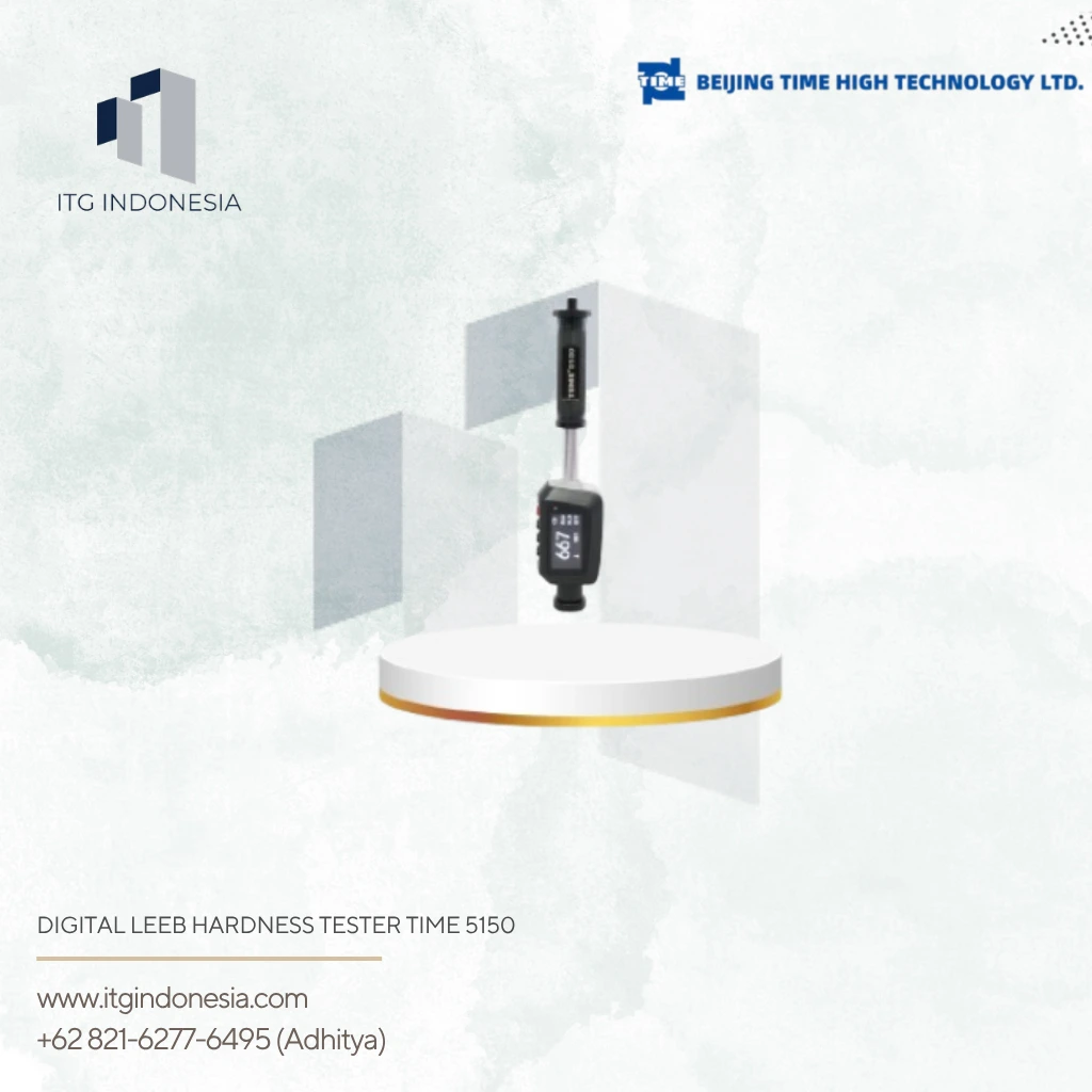Digital Leeb Hardness Tester TIME 5150 untuk pengujian kekerasan logam