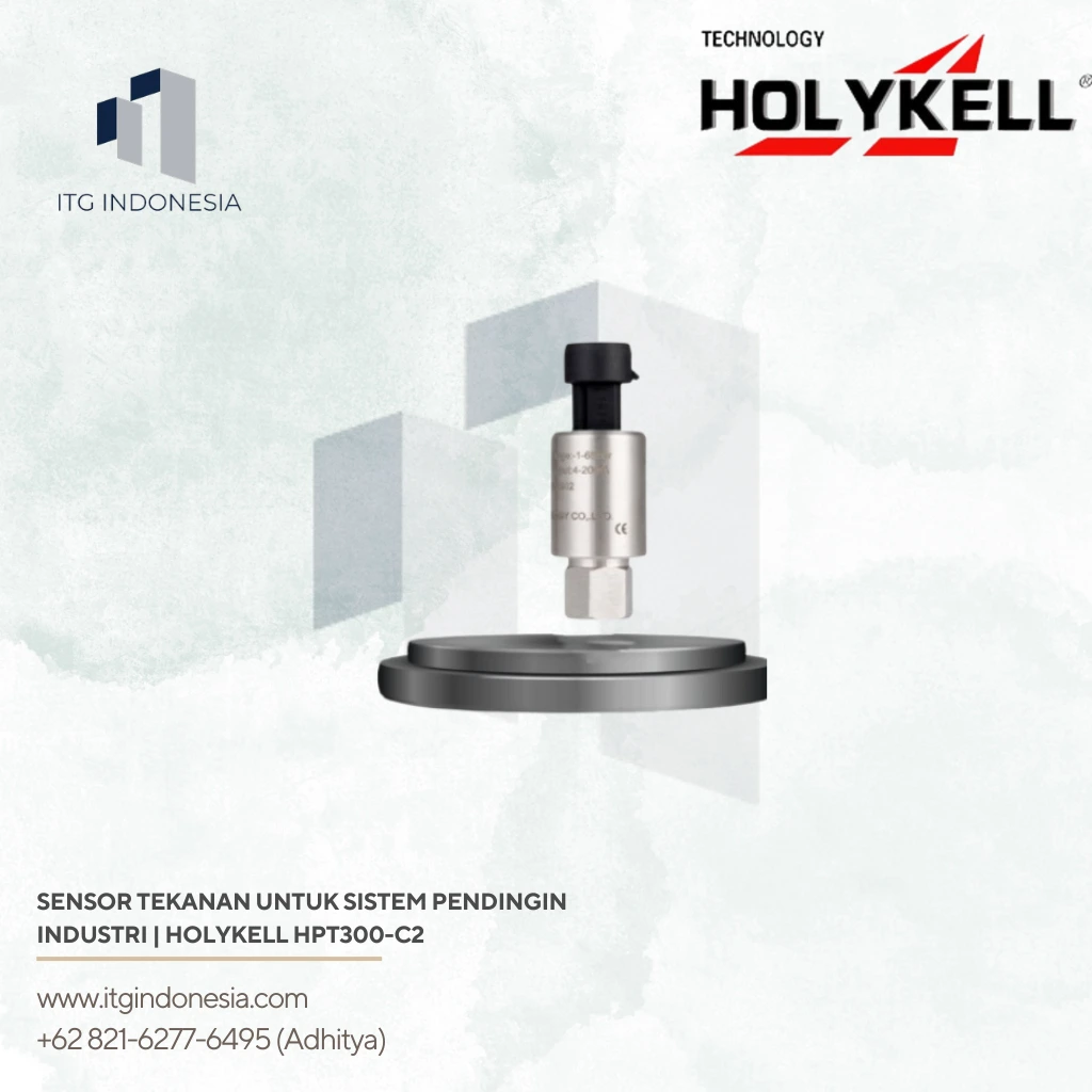 Sensor Tekanan Holykell HPT300-C2 untuk Sistem Refrigerasi dan HVAC
