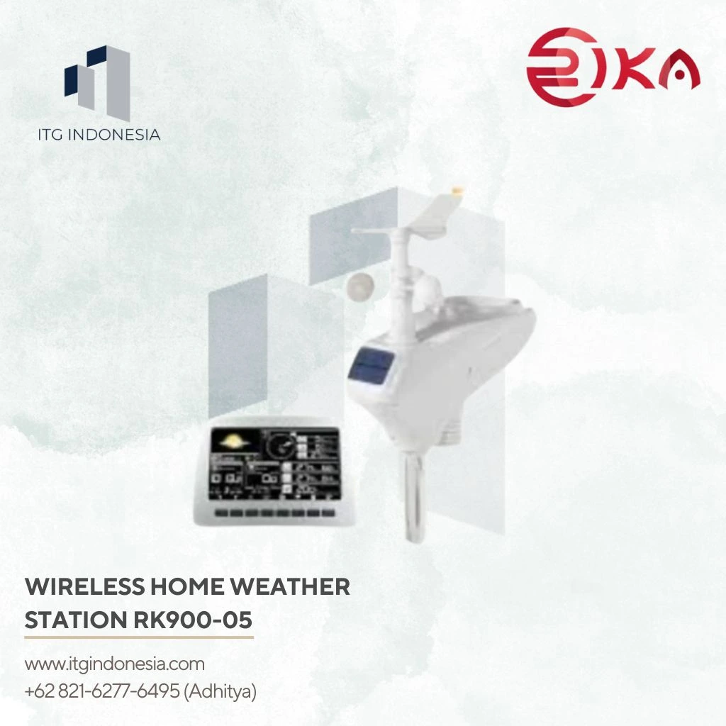 Wireless Home Weather Station untuk Monitoring Cuaca Rika RK900-05