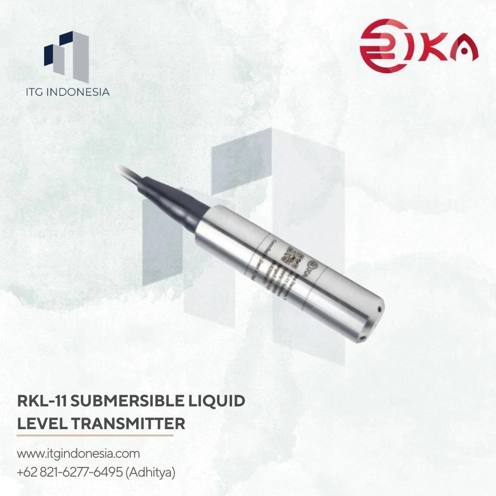 Sensor Level Air Submersible untuk Monitoring Tangki dan Sumur Rika RKL-11