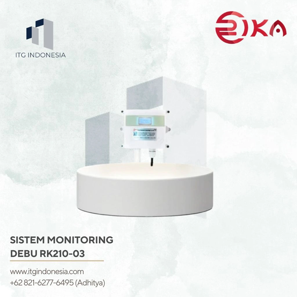 Sistem Monitoring Debu untuk Panel Surya Rika RK210-03