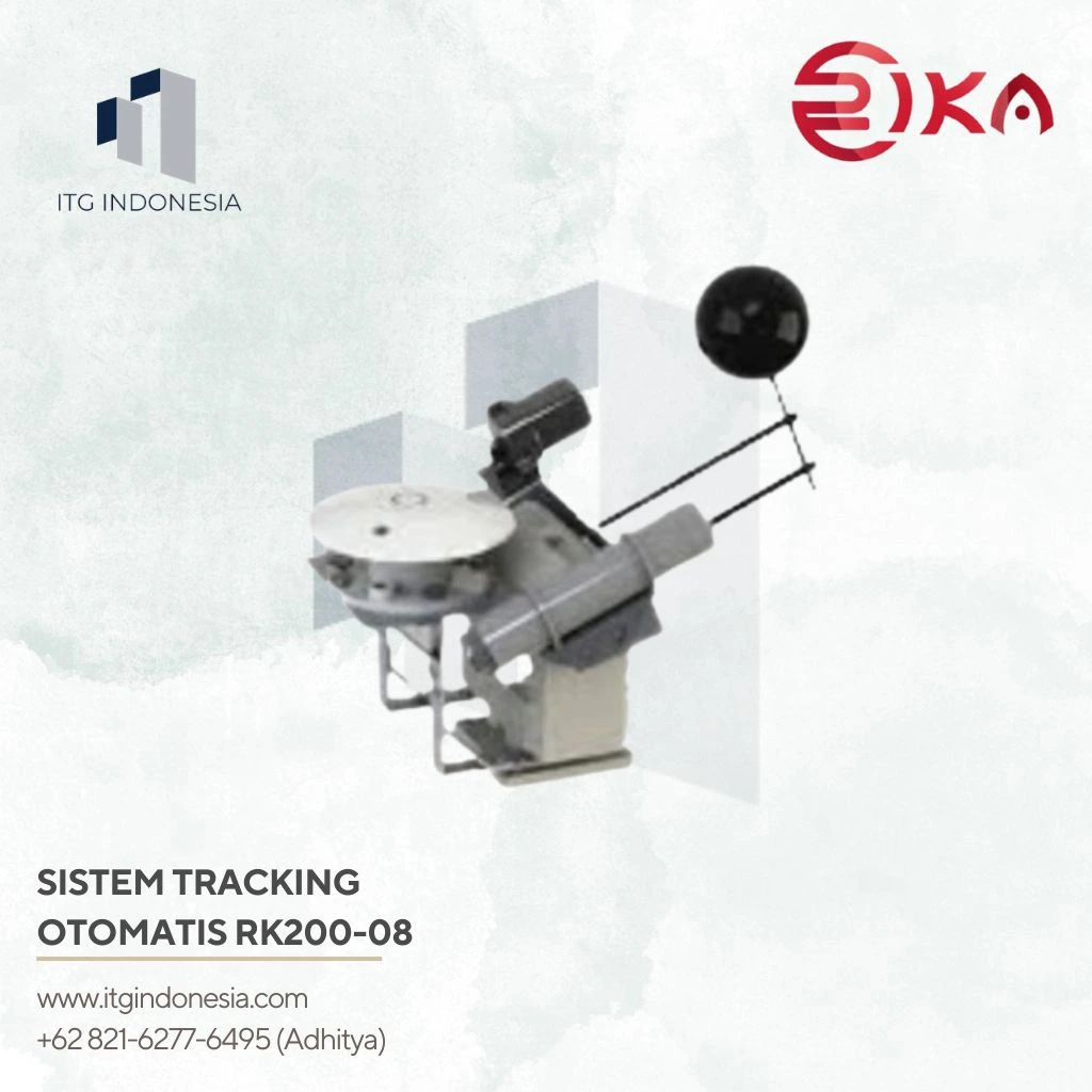 Sistem Tracking Otomatis untuk Pengukuran Radiasi Matahari Rika RK200-08
