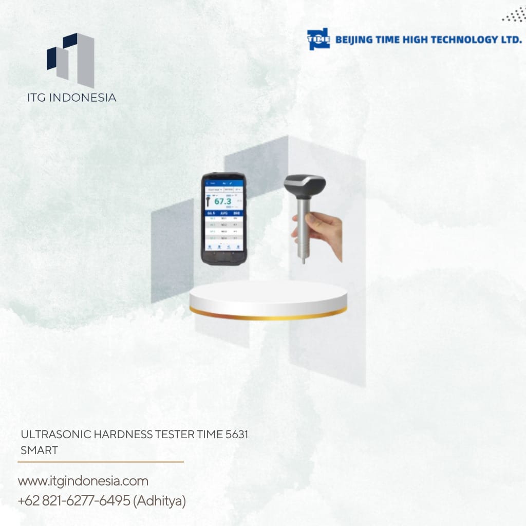 Ultrasonic Hardness Tester TIME 5631 Smart untuk pengujian kekerasan material