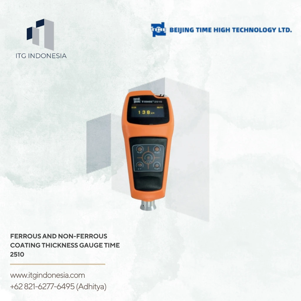 Ferrous and Non Ferrous Coating Thickness Gauge TIME 2510 untuk pengukuran ketebalan lapisan
