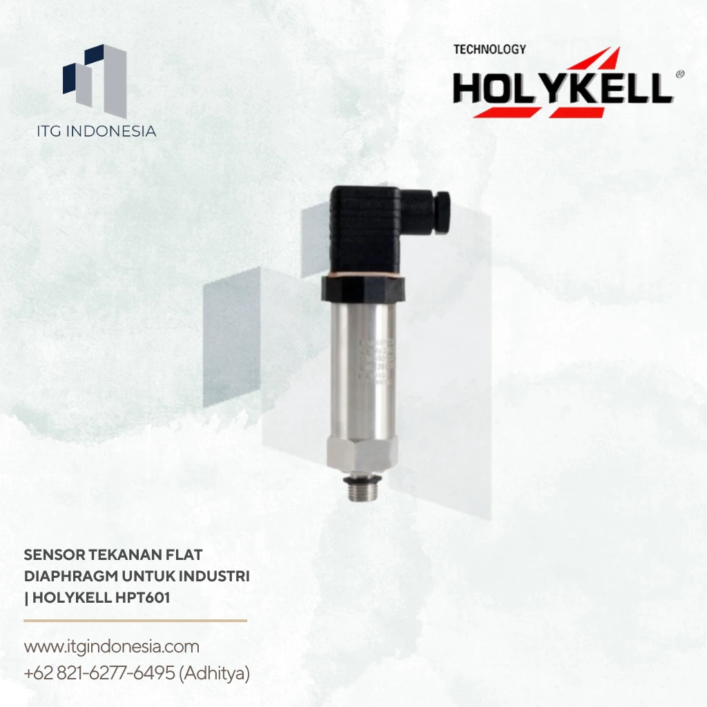 Holykell HPT601 sensor tekanan flat diaphragm