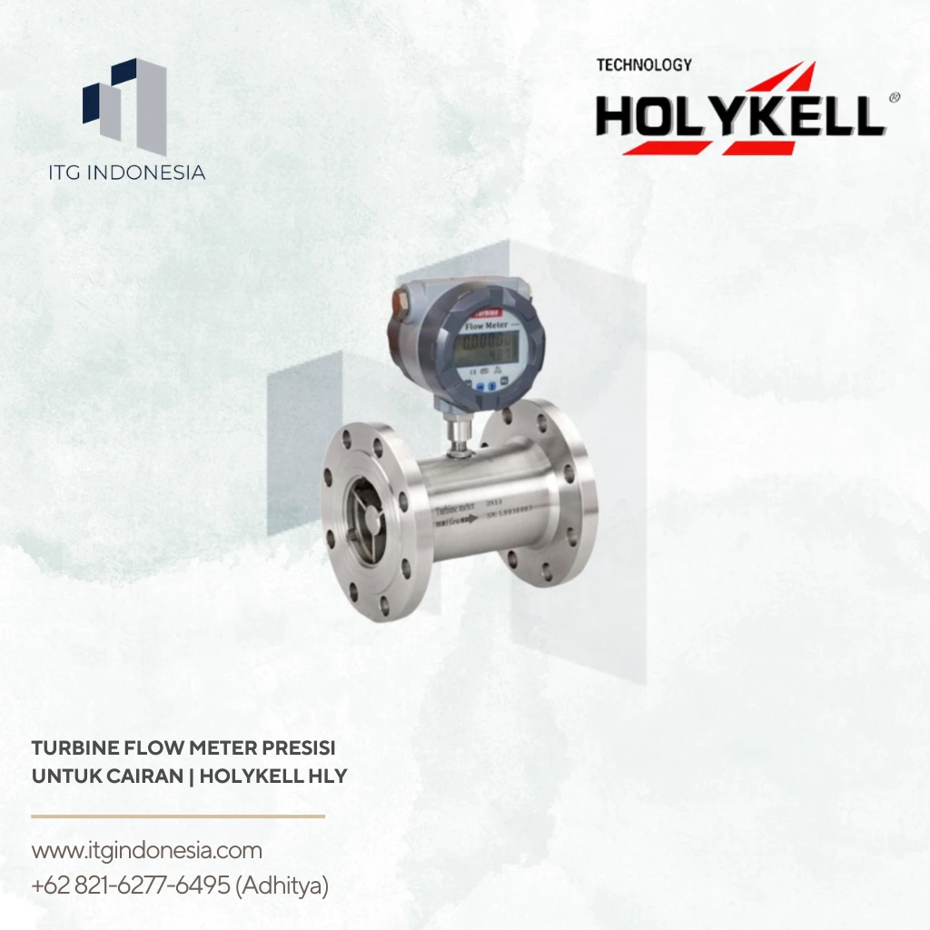 Holykell HLY turbine flow meter presisi untuk cairan
