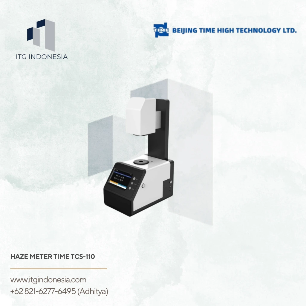 Haze Meter TIME TCS-110 untuk pengukuran haze dan transmittance material transparan