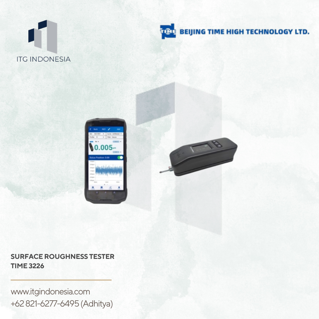 Surface Roughness Tester TIME 3226 untuk pengukuran kekasaran permukaan