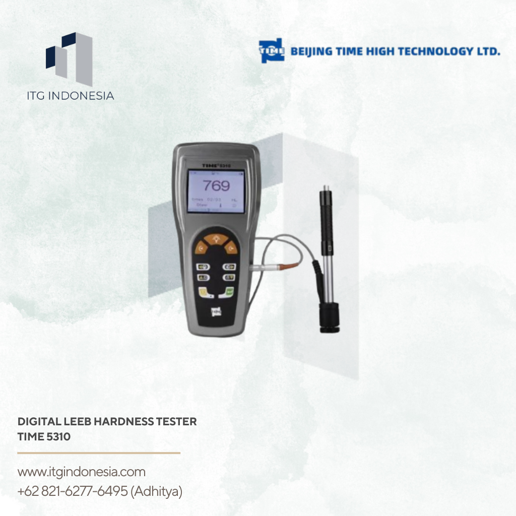 Digital Leeb Hardness Tester TIME 5310 untuk uji kekerasan logam