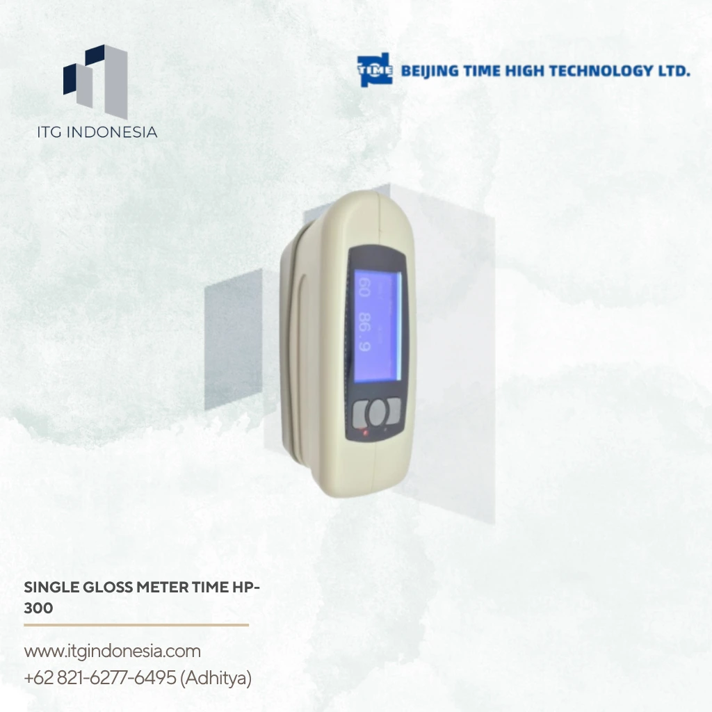 Gloss Meter TIME HP-300 untuk pengukuran tingkat kilap permukaan