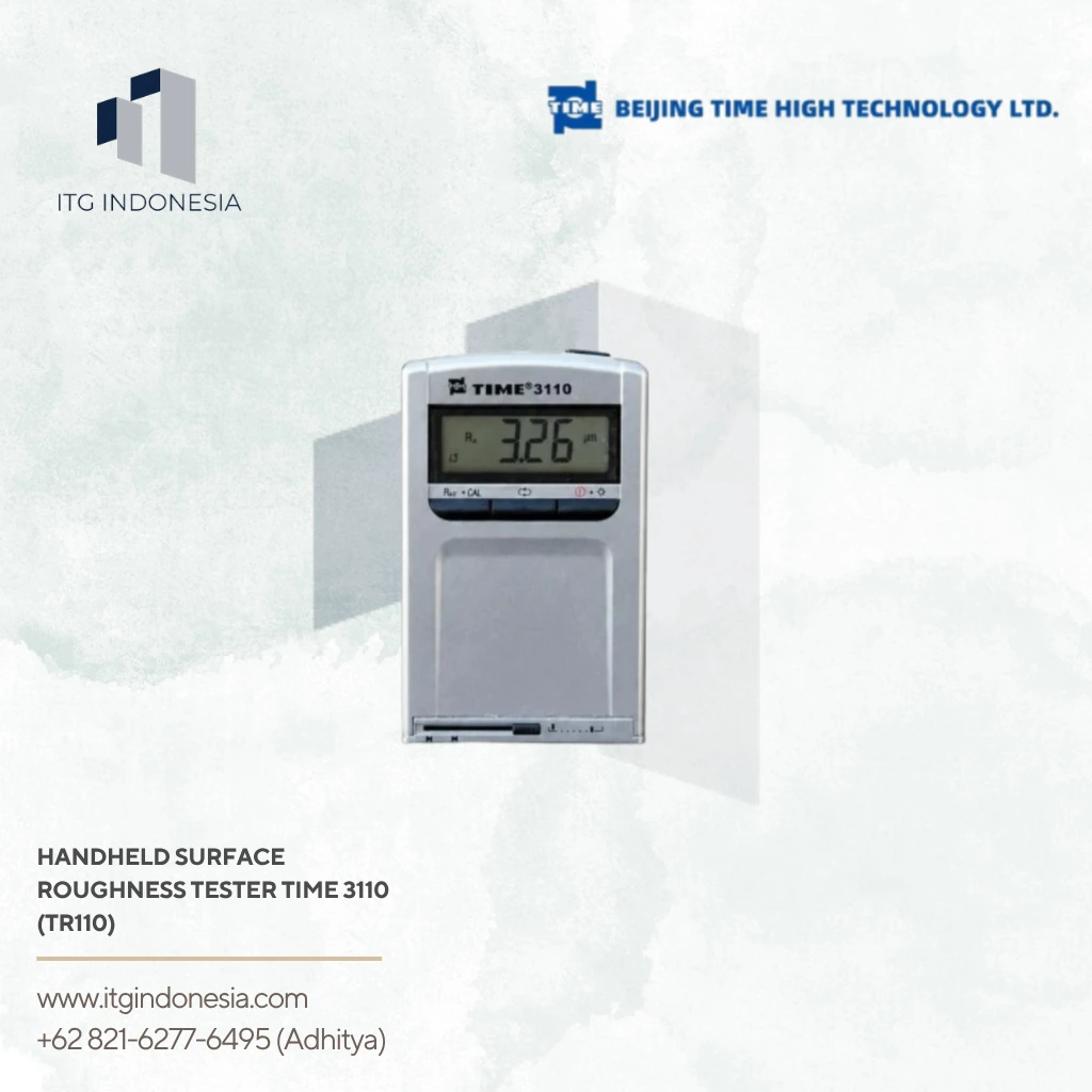 Handheld Surface Roughness Tester TIME 3110 TR110 untuk pengukuran kekasaran permukaan
