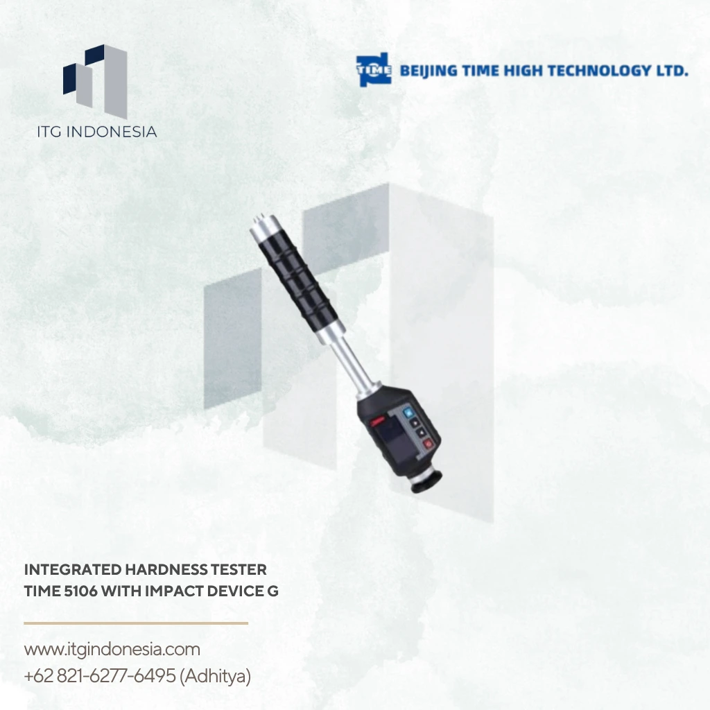 Integrated Hardness Tester TIME5106 with Impact Device G untuk uji kekerasan logam berat