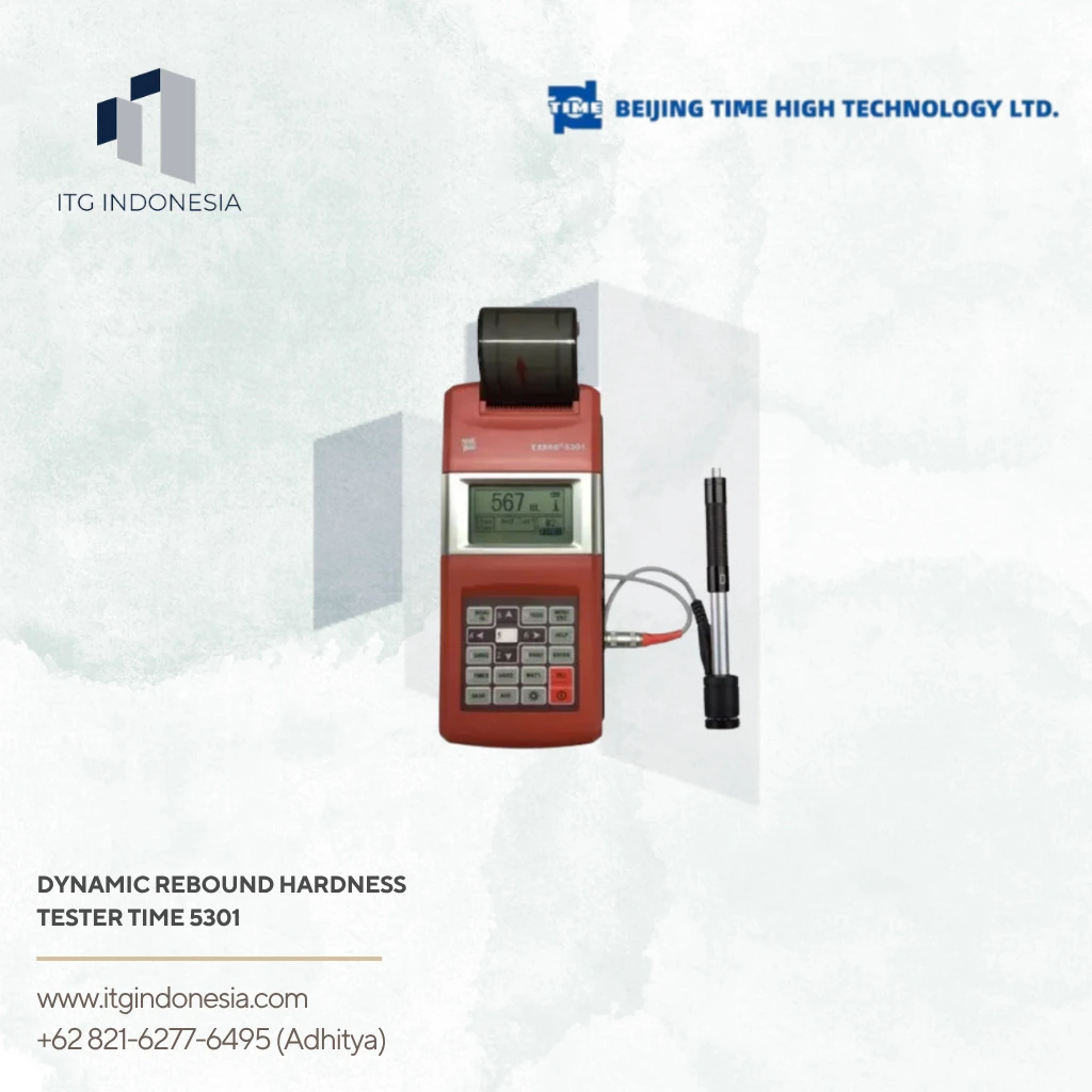 Dynamic Rebound Hardness Tester TIME 5301 untuk uji kekerasan logam