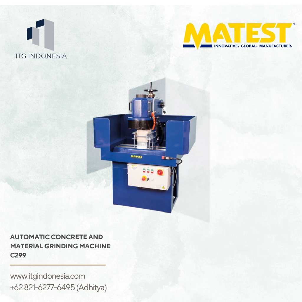 Automatic Concrete and Material Grinding Machine C299 untuk persiapan benda uji