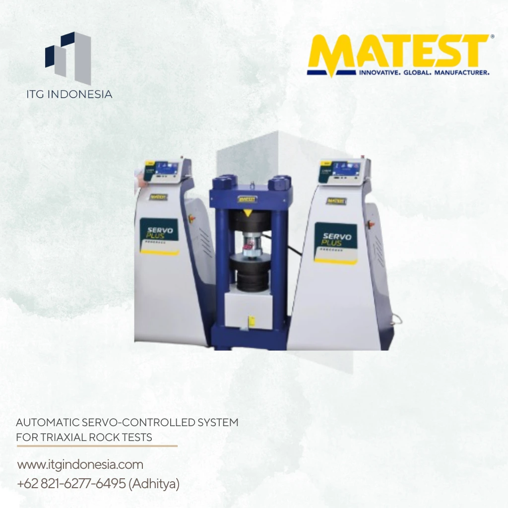 Automatic Servo-Controlled System untuk pengujian triaxial batuan