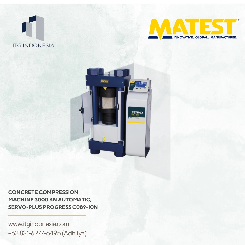 Concrete Compression Machine 3000 kN automatic Servo-Plus Progress C089-10N